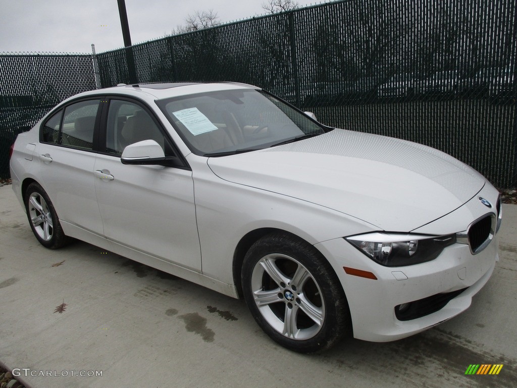 Alpine White BMW 3 Series