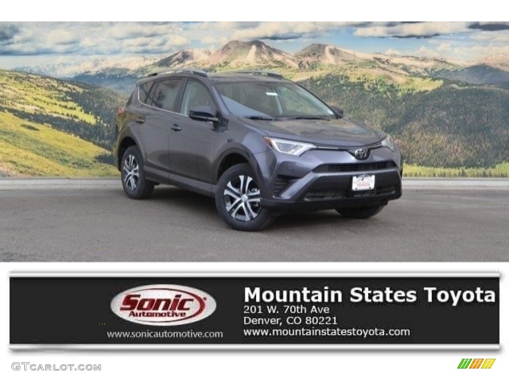 2017 RAV4 LE AWD - Magnetic Gray Metallic / Black photo #1