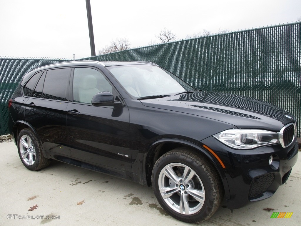 Carbon Black Metallic 2017 BMW X5 xDrive35i Exterior Photo #118582024