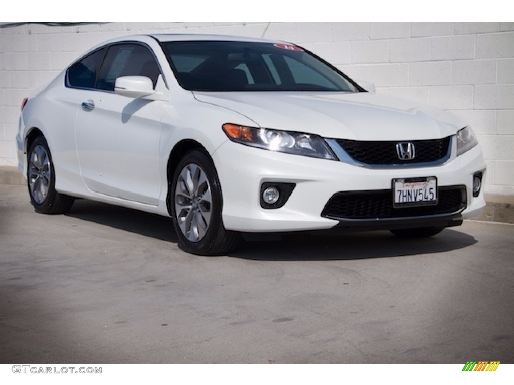 2014 Accord EX Coupe - White Orchid Pearl / Ivory photo #1