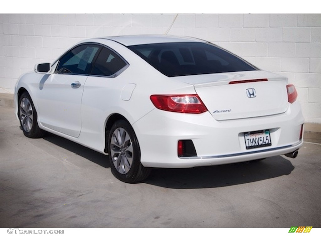 2014 Accord EX Coupe - White Orchid Pearl / Ivory photo #2