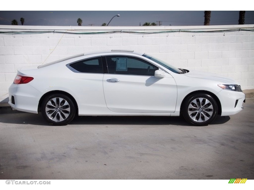 2014 Accord EX Coupe - White Orchid Pearl / Ivory photo #8