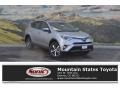 2017 Silver Sky Metallic Toyota RAV4 XLE AWD  photo #1