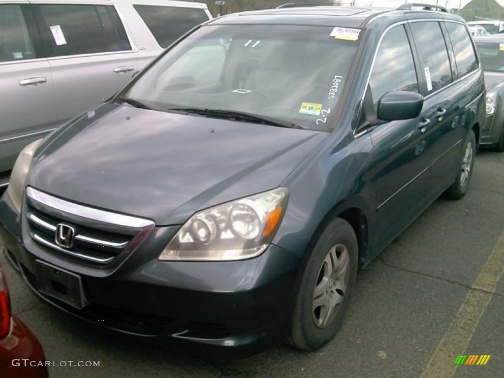 2005 Odyssey EX-L - Sage Brush Pearl / Gray photo #1