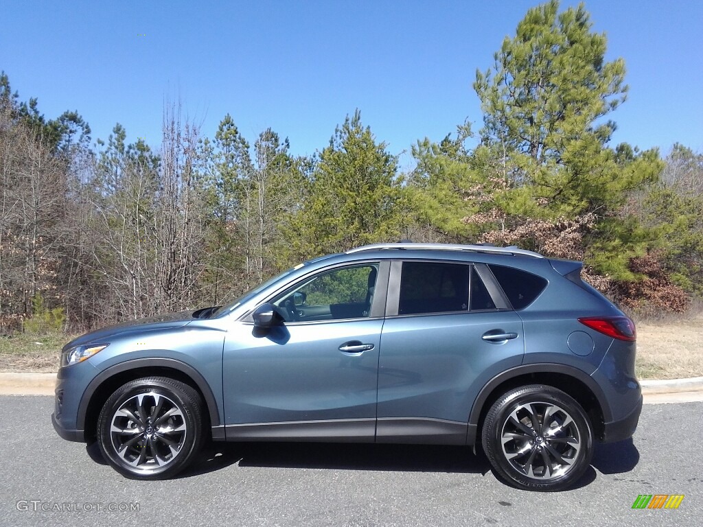 2016 CX-5 Grand Touring - Blue Reflex Mica / Black photo #1