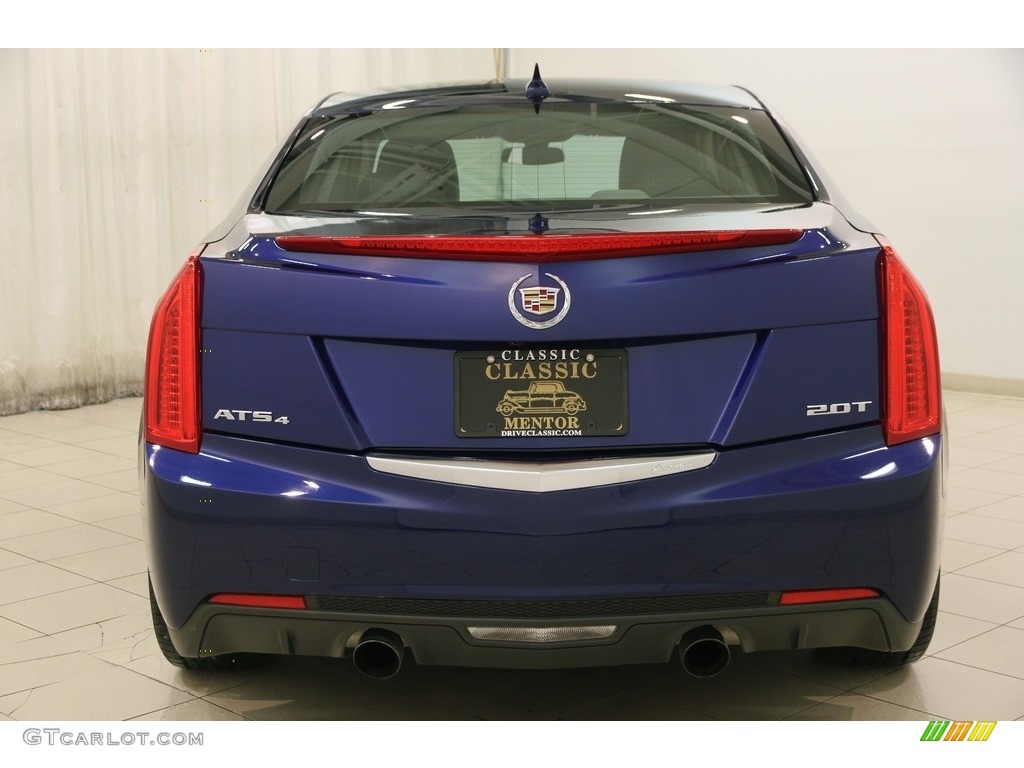 2014 ATS 2.0L Turbo AWD - Opulent Blue Metallic / Jet Black/Jet Black photo #19