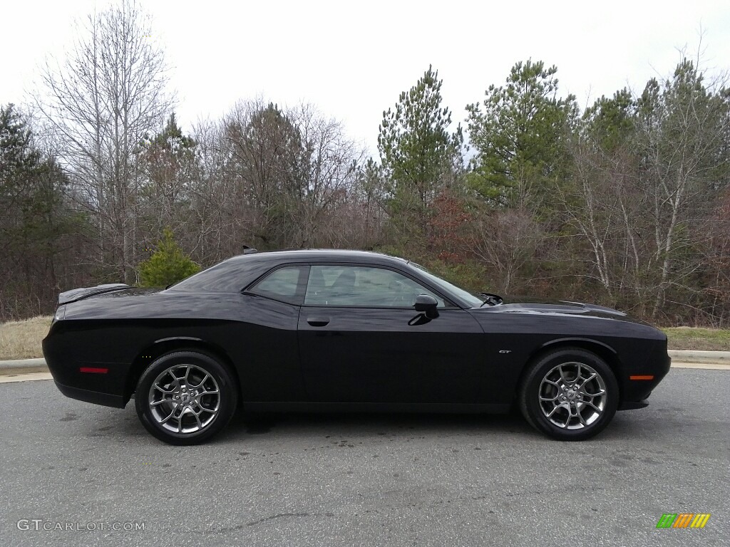 Pitch Black 2017 Dodge Challenger GT AWD Exterior Photo #118585075