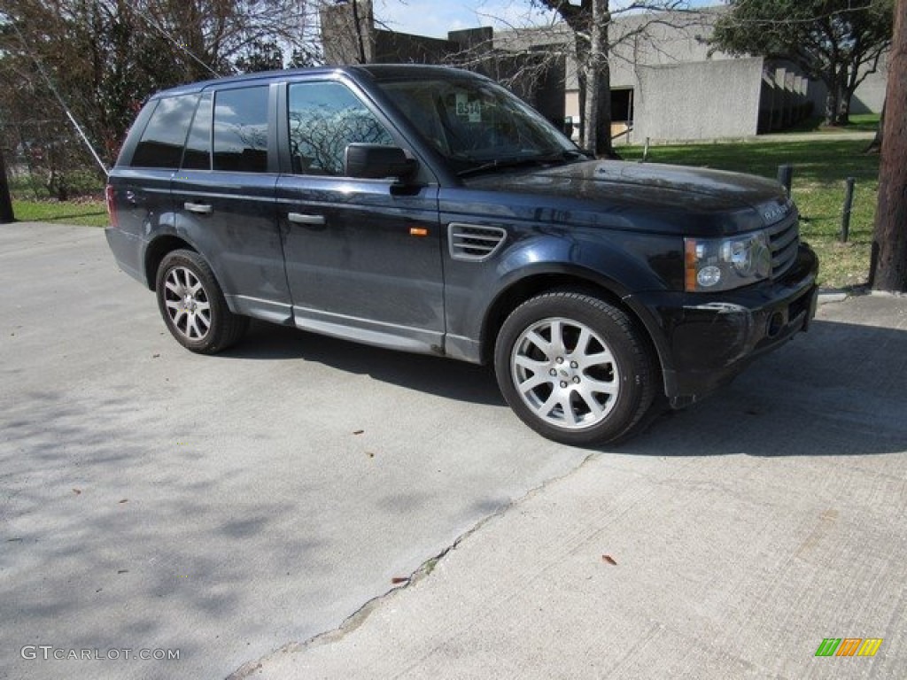 2007 Range Rover Sport HSE - Java Black Pearl / Alpaca Beige photo #1