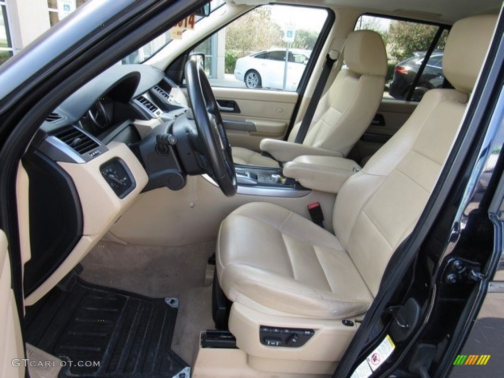 2007 Range Rover Sport HSE - Java Black Pearl / Alpaca Beige photo #3
