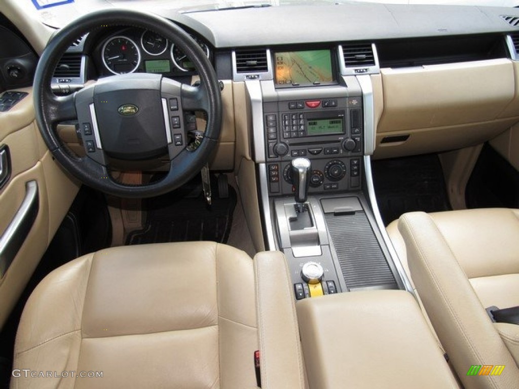 2007 Range Rover Sport HSE - Java Black Pearl / Alpaca Beige photo #4