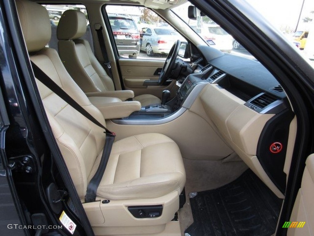 2007 Range Rover Sport HSE - Java Black Pearl / Alpaca Beige photo #5