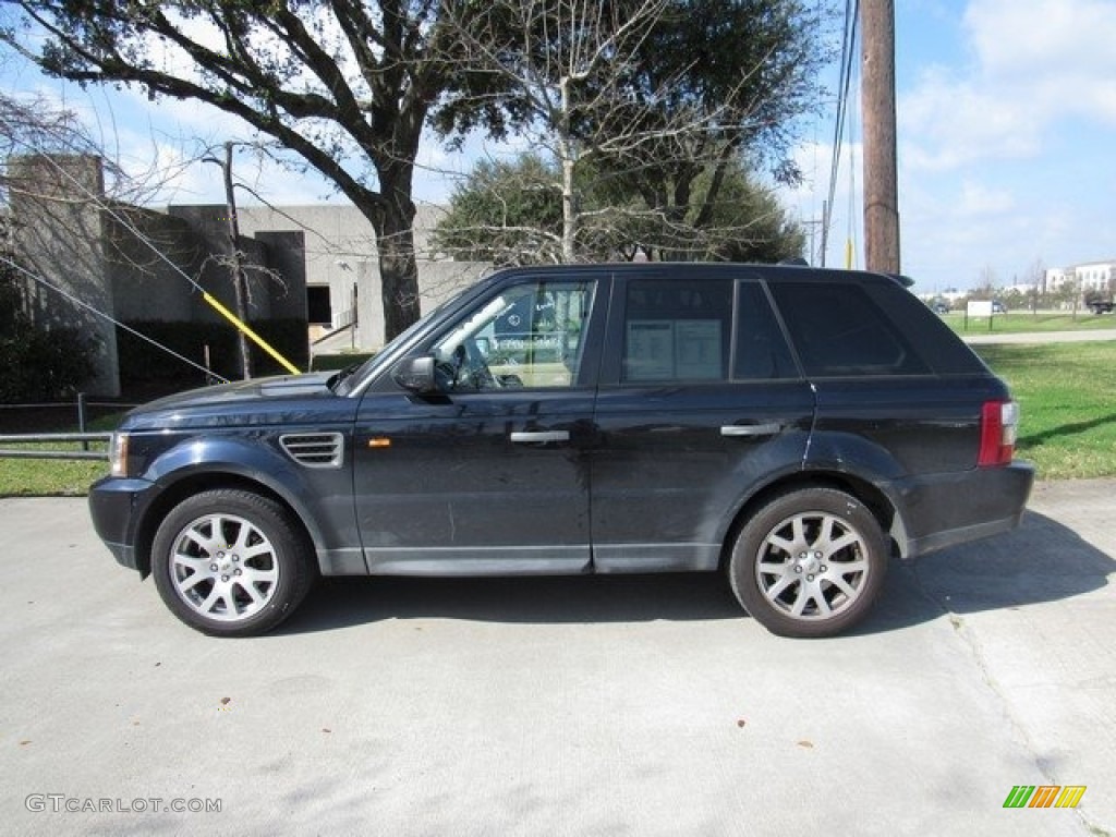 2007 Range Rover Sport HSE - Java Black Pearl / Alpaca Beige photo #9