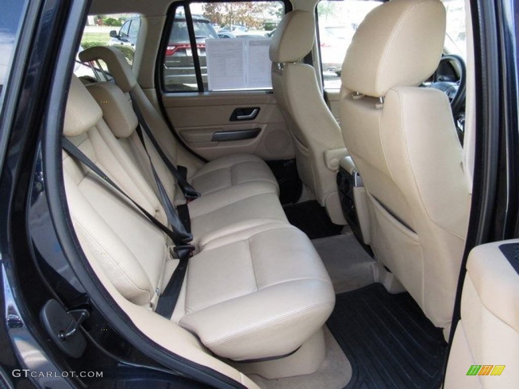 2007 Range Rover Sport HSE - Java Black Pearl / Alpaca Beige photo #17