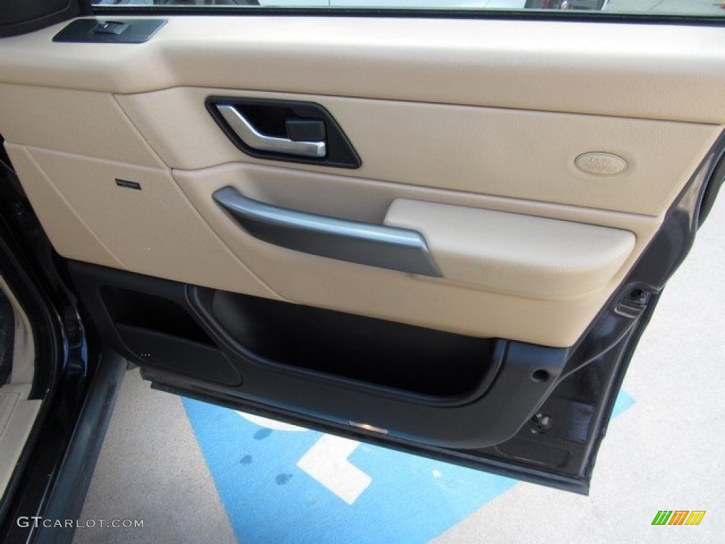 2007 Range Rover Sport HSE - Java Black Pearl / Alpaca Beige photo #18