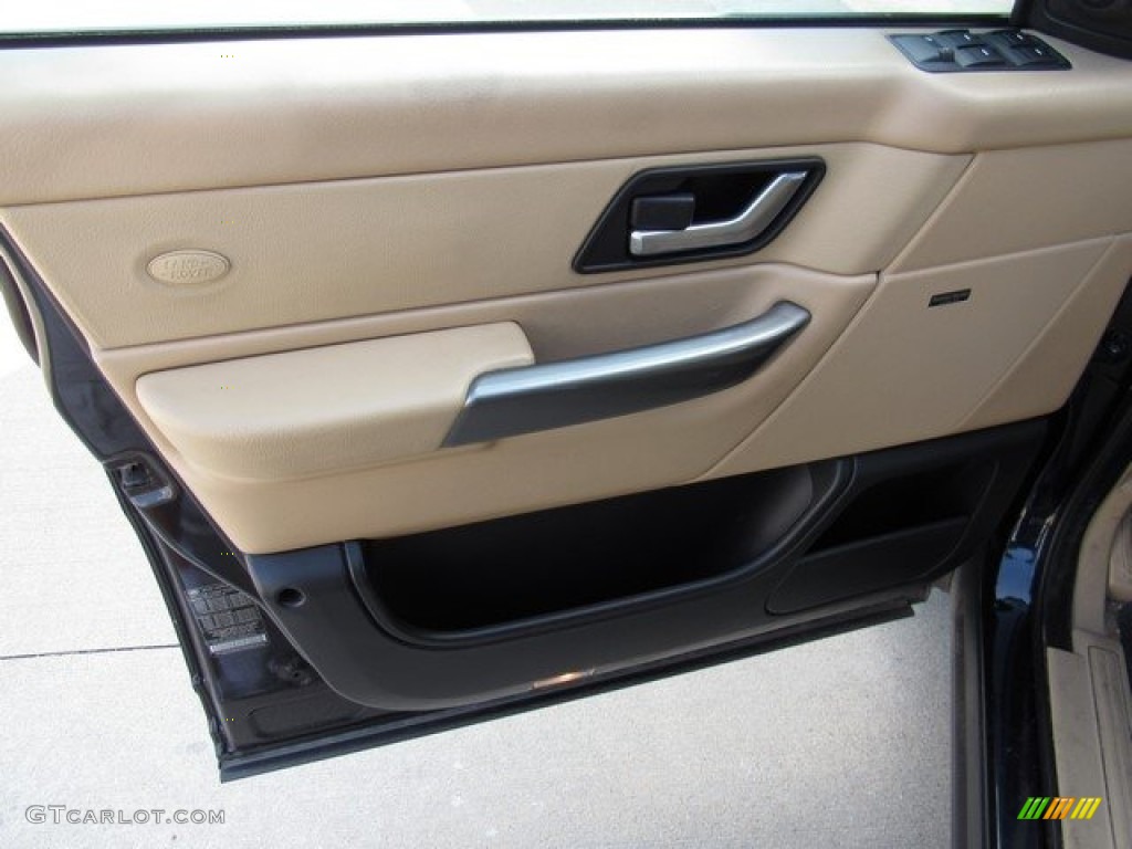 2007 Range Rover Sport HSE - Java Black Pearl / Alpaca Beige photo #21