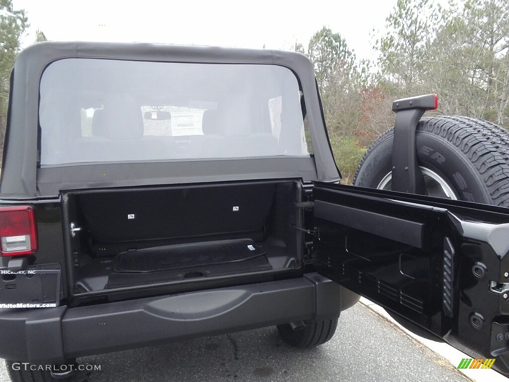 2017 Wrangler Sport 4x4 - Black / Black photo #9