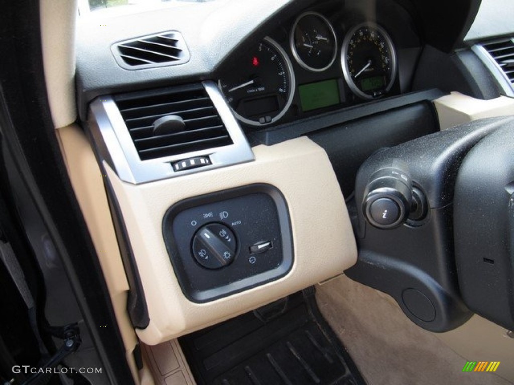 2007 Range Rover Sport HSE - Java Black Pearl / Alpaca Beige photo #24