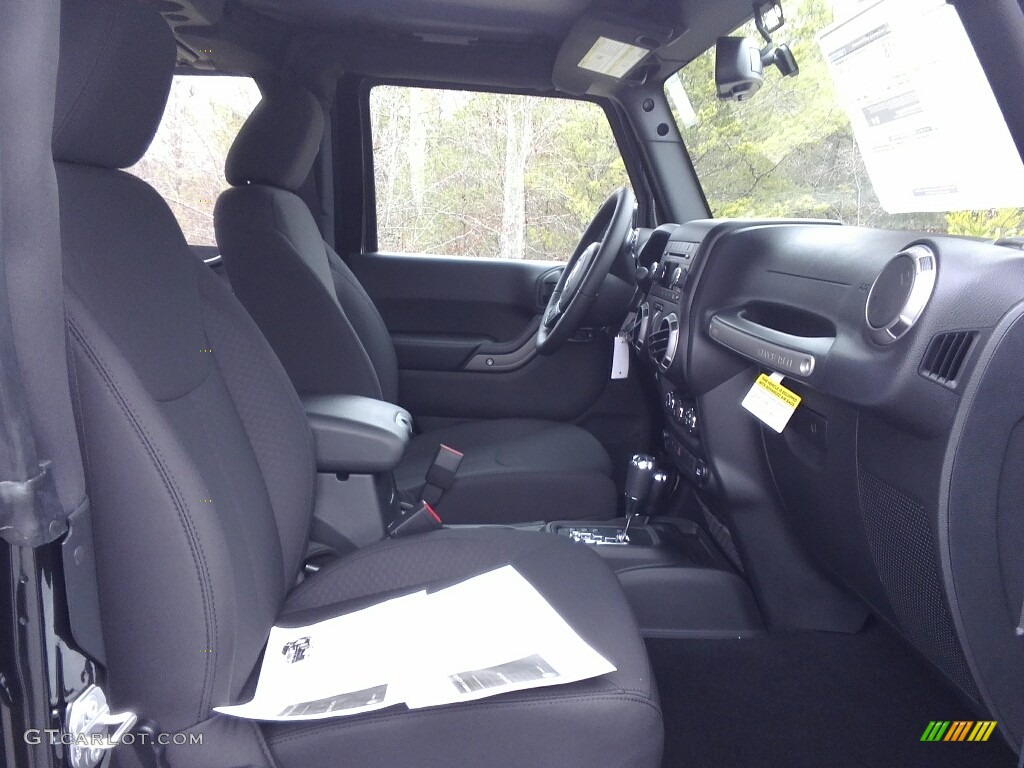 2017 Wrangler Sport 4x4 - Black / Black photo #13