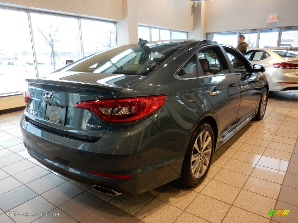 2017 Sonata Sport - Nouveau Blue / Gray photo #2