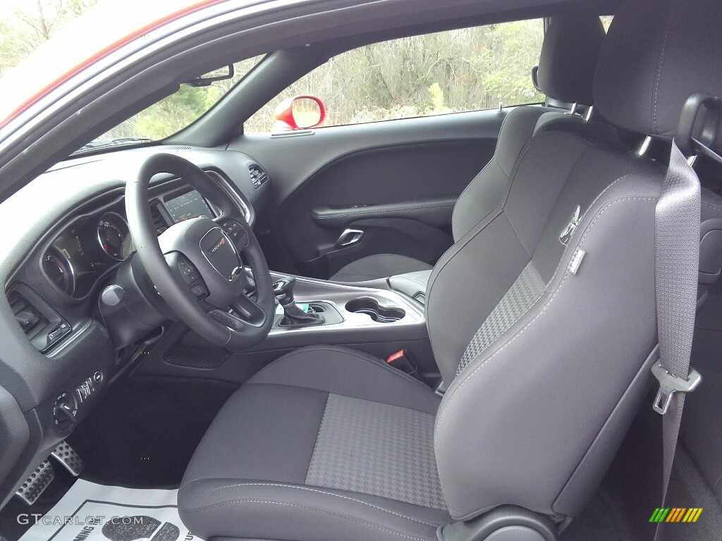 Black Interior 2017 Dodge Challenger R/T Scat Pack Photo #118586983