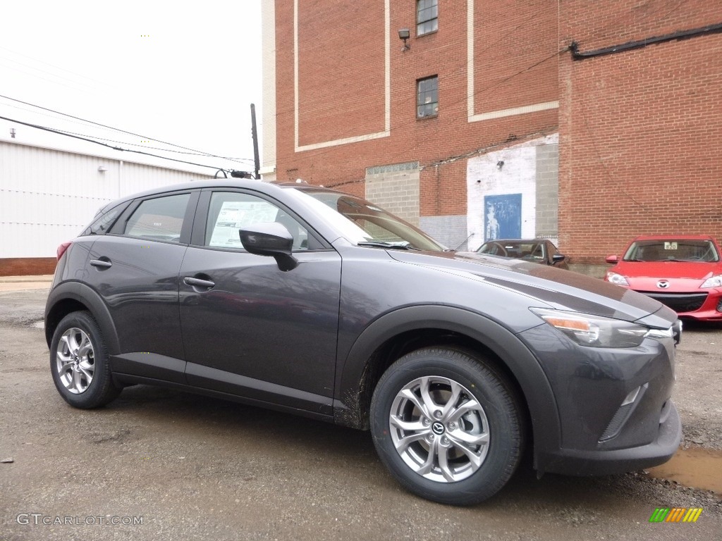 Meteor Gray Mica 2017 Mazda CX-3 Sport AWD Exterior Photo #118587736