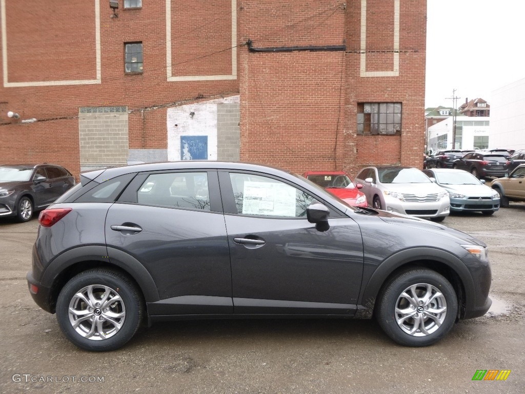 Meteor Gray Mica 2017 Mazda CX-3 Sport AWD Exterior Photo #118587766