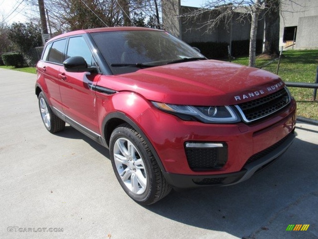 2017 Range Rover Evoque SE - Firenze Red Metallic / Ebony/Ebony photo #2