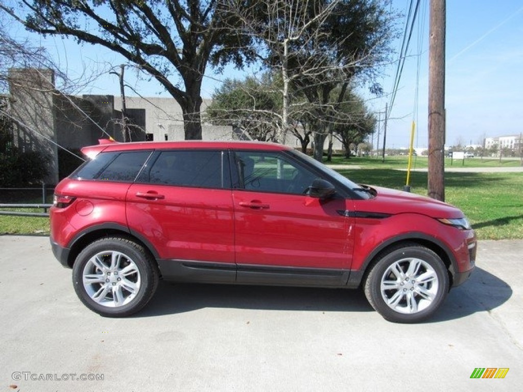 2017 Range Rover Evoque SE - Firenze Red Metallic / Ebony/Ebony photo #6