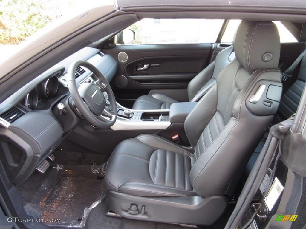 Ebony/Ebony Interior 2017 Land Rover Range Rover Evoque Convertible HSE Dynamic Photo #118588525