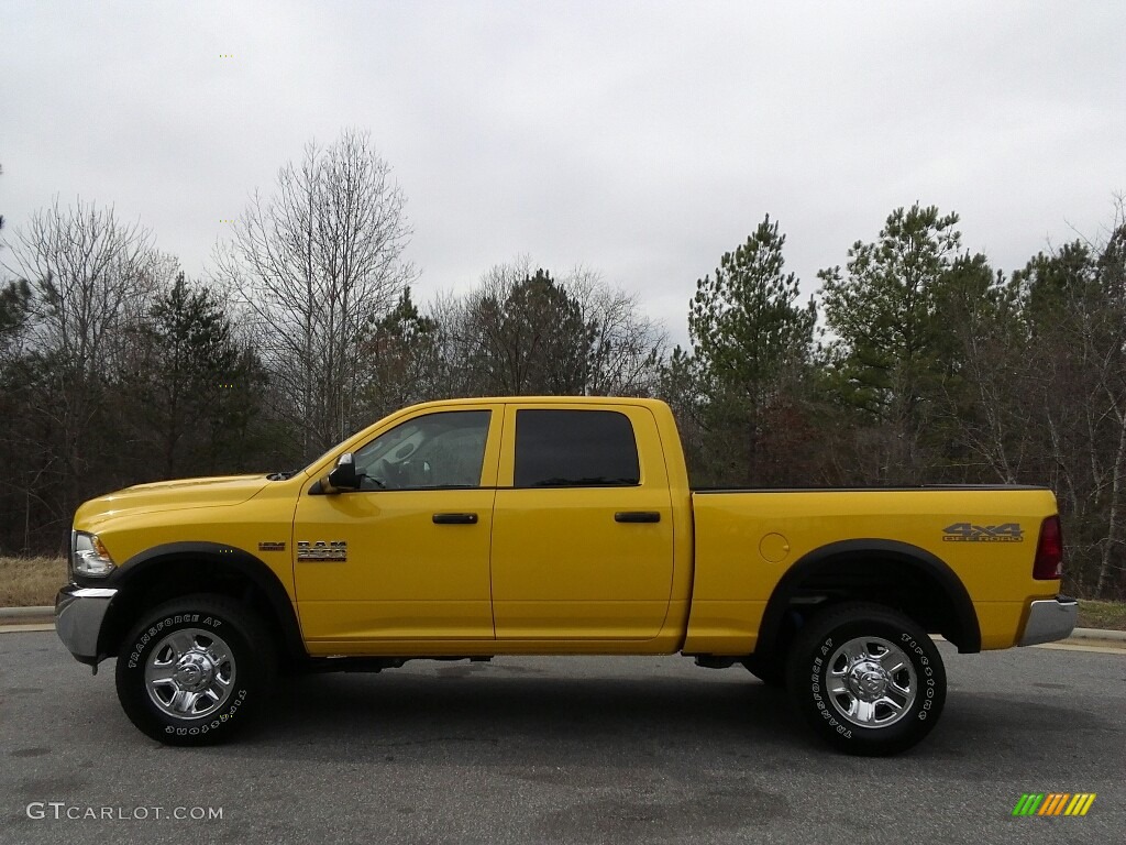 Detonator Yellow 2017 Ram 2500 Tradesman Crew Cab 4x4 Exterior Photo #118588654