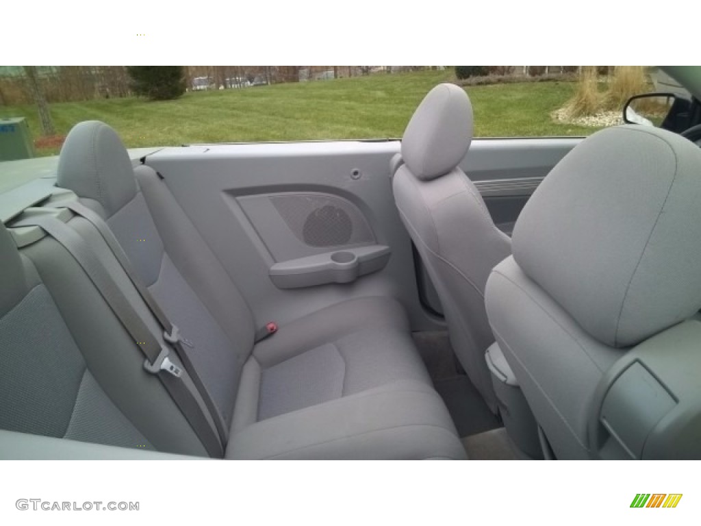 2008 Sebring LX Convertible - Silver Steel Metallic / Dark Slate Gray/Light Slate Gray photo #4