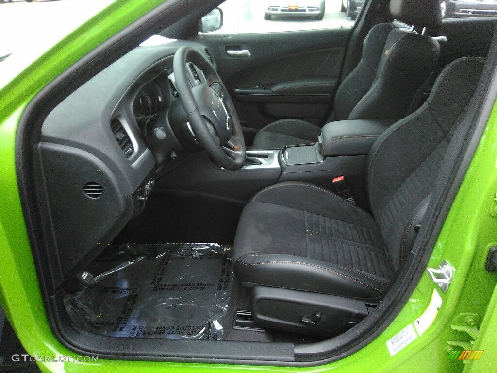 Black Interior 2017 Dodge Charger Daytona Photo #118589947