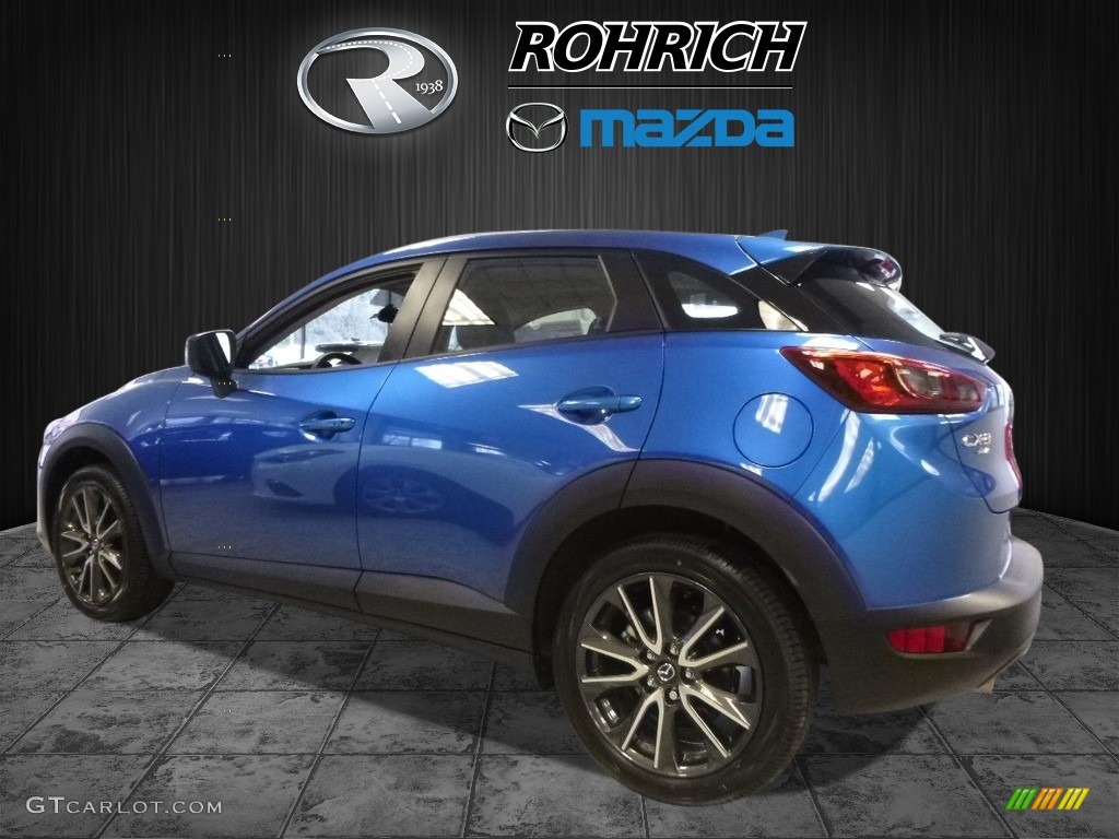 2017 CX-3 Touring AWD - Dynamic Blue Mica / Black photo #3
