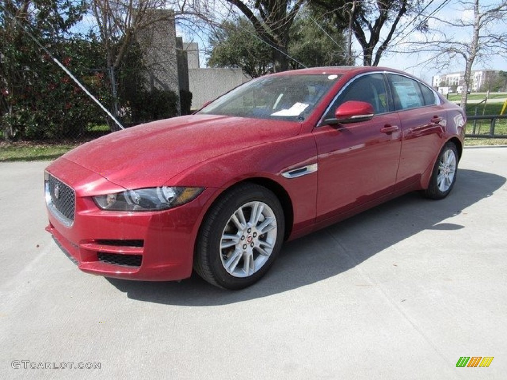 Italian Racing Red 2017 Jaguar XE 25t Premium Exterior Photo #118590085