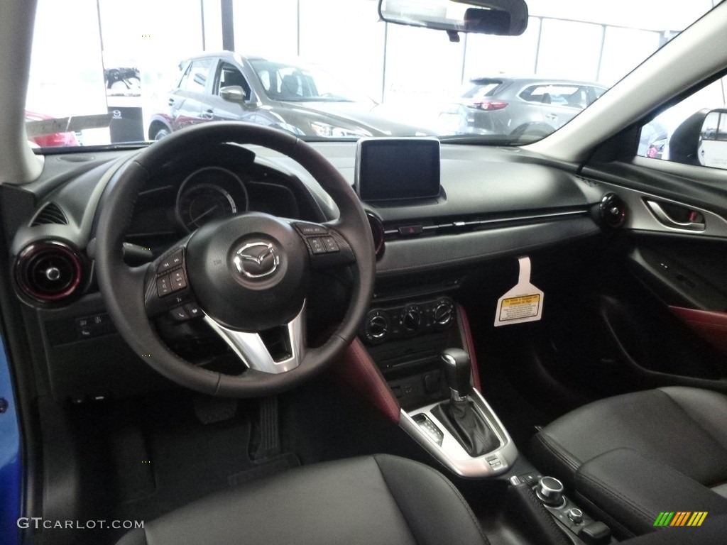 2017 CX-3 Touring AWD - Dynamic Blue Mica / Black photo #9