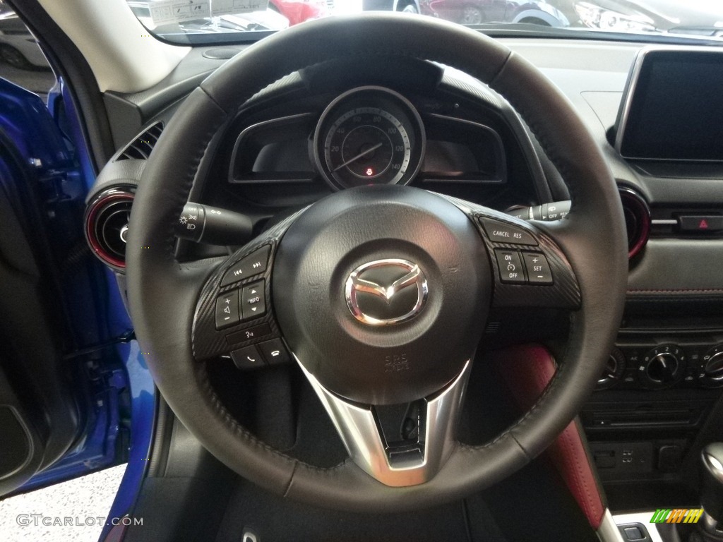 2017 CX-3 Touring AWD - Dynamic Blue Mica / Black photo #14