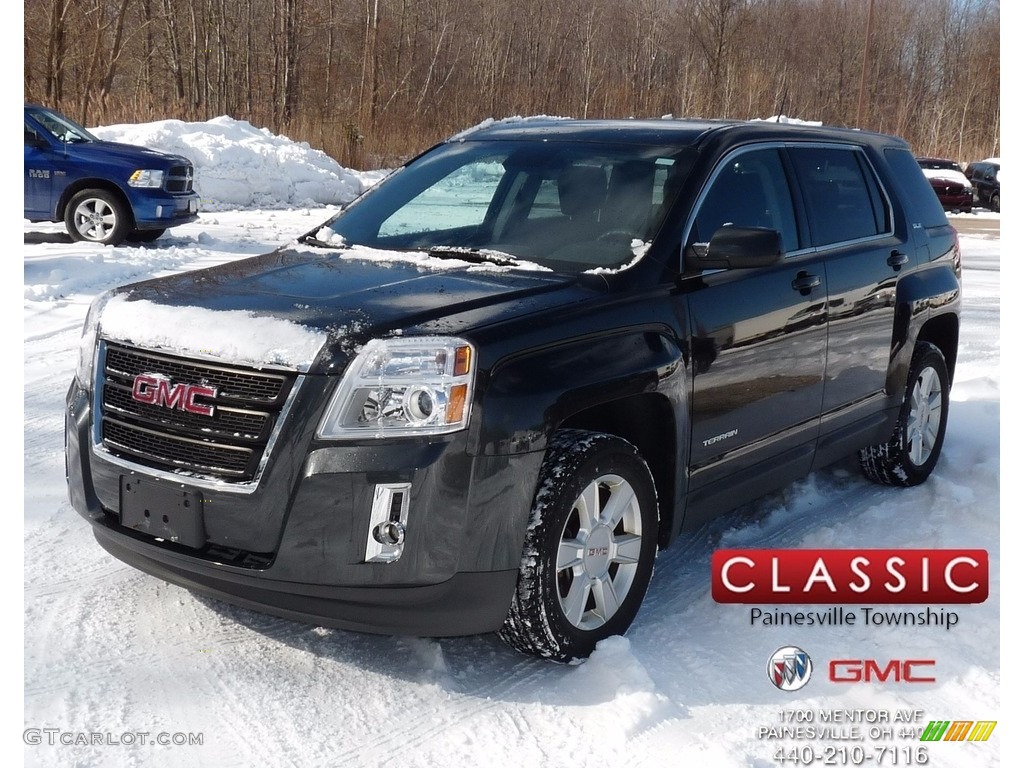 2013 Terrain SLE - Ashen Gray Metallic / Jet Black photo #1