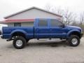 Sonic Blue Metallic - F350 Super Duty XLT Crew Cab 4x4 Photo No. 3