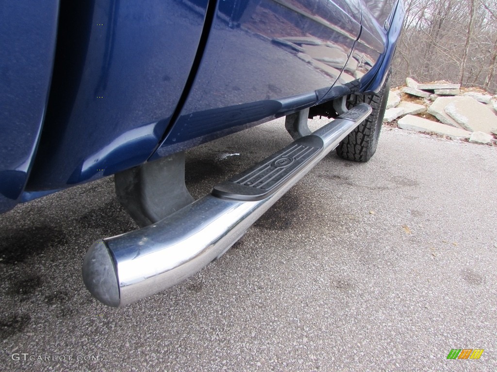 2003 F350 Super Duty XLT Crew Cab 4x4 - Sonic Blue Metallic / Black photo #11