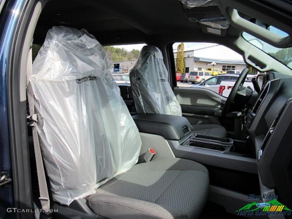 2017 F150 XLT SuperCrew 4x4 - Blue Jeans / Earth Gray photo #12