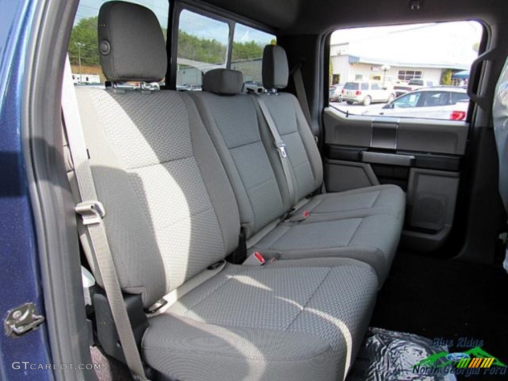 2017 F150 XLT SuperCrew 4x4 - Blue Jeans / Earth Gray photo #14