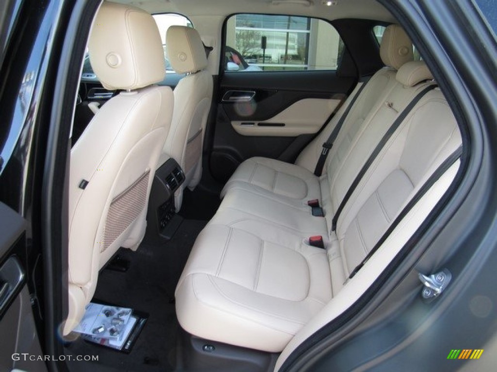 2017 Jaguar F-PACE 35t AWD Prestige Rear Seat Photo #118592098
