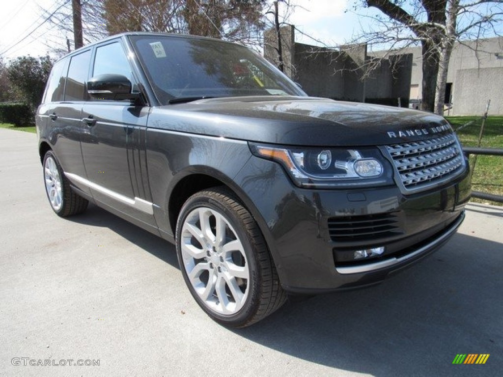 2017 Range Rover HSE - Carpathian Grey Metallic / Ebony/Ebony photo #2