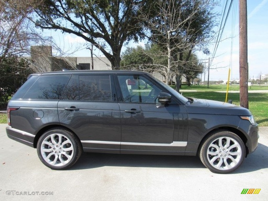 2017 Range Rover HSE - Carpathian Grey Metallic / Ebony/Ebony photo #6