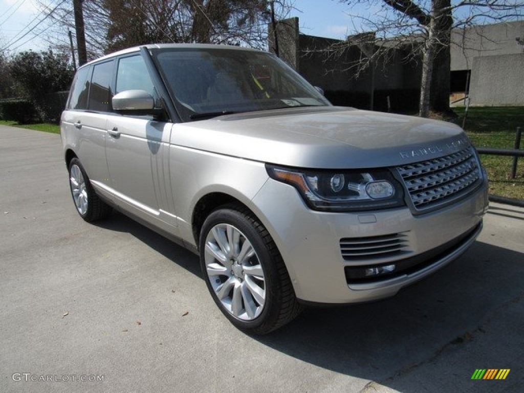 2017 Range Rover HSE - Aruba Metallic / Ebony/Ivory photo #2