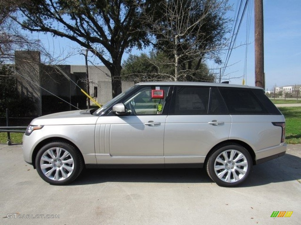 2017 Range Rover HSE - Aruba Metallic / Ebony/Ivory photo #11