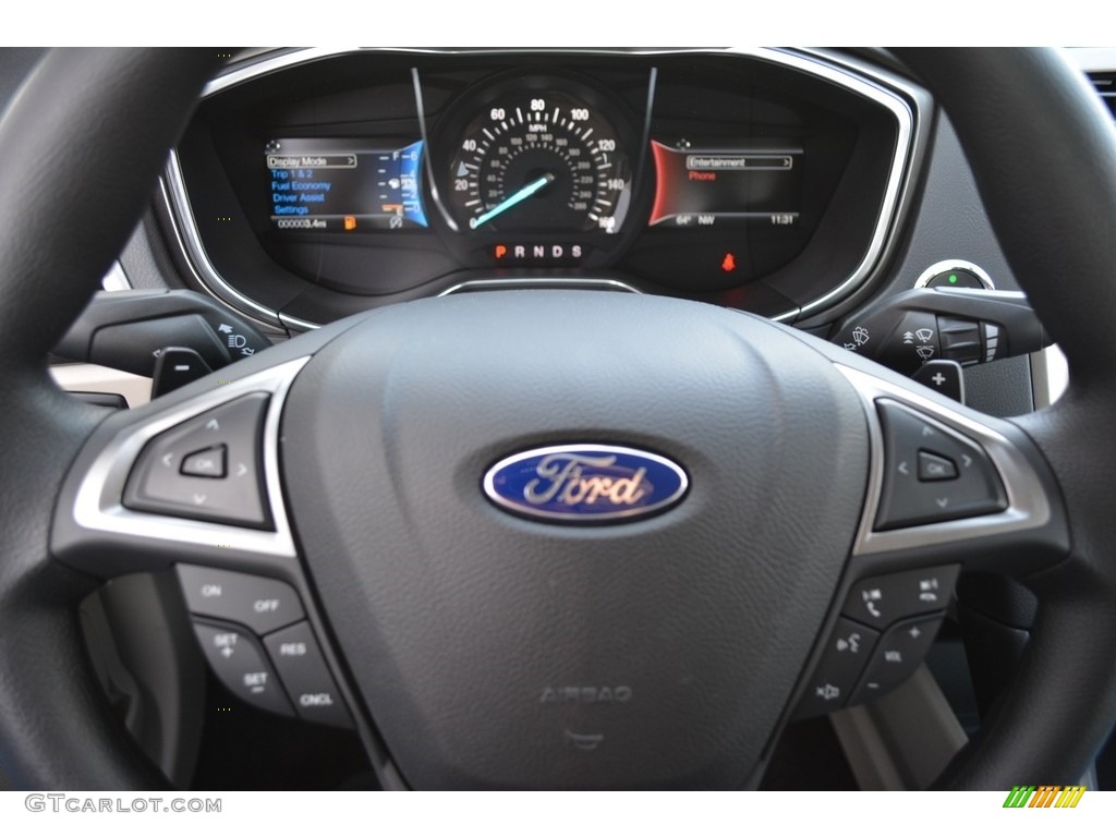 2017 Fusion SE - Shadow Black / Medium Light Stone photo #16