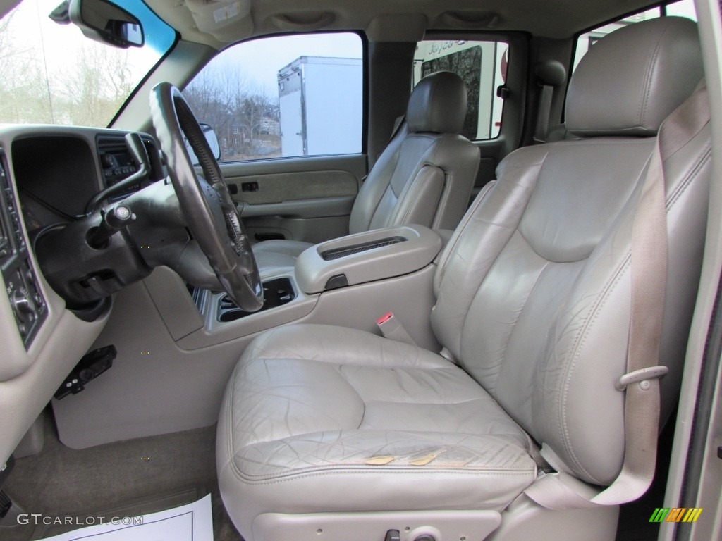 2003 Silverado 2500HD LT Extended Cab 4x4 - Light Pewter Metallic / Medium Gray photo #26