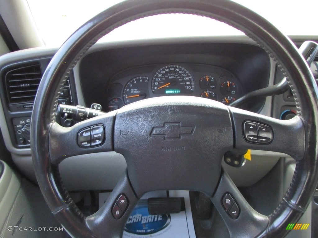 2003 Silverado 2500HD LT Extended Cab 4x4 - Light Pewter Metallic / Medium Gray photo #34