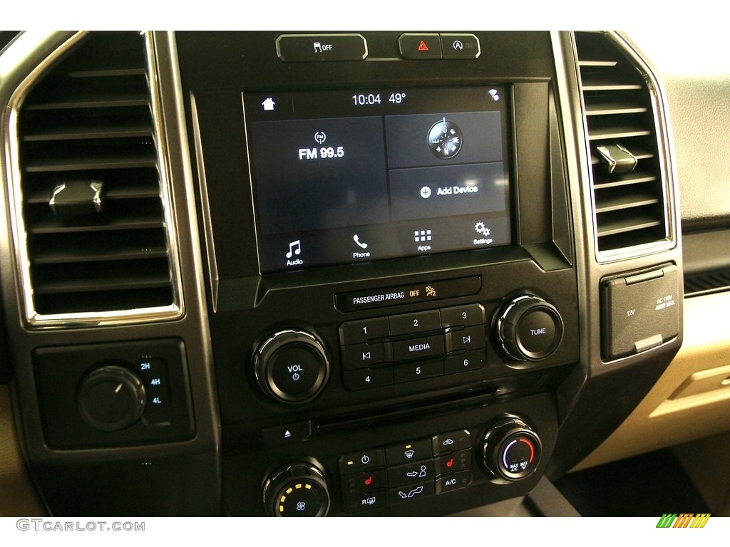 2016 F150 XLT SuperCab 4x4 - Bronze Fire / Medium Light Camel photo #13